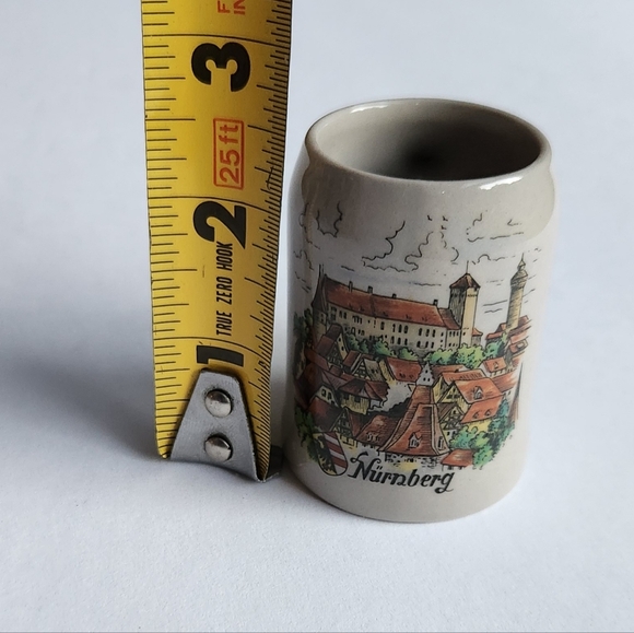 Nürnberg Mini Stein Ceramic Shot Glass from Der Töpferladen, Nuremberg Germany - Picture 7 of 8